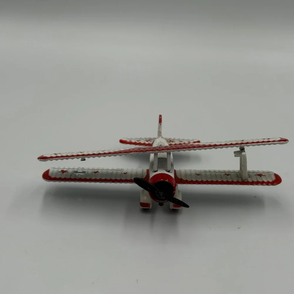 Vintage 1991 Red Baron Pizza Stearman‎ Squadron 1:72 Diecast Bi-Plane Set 4-Pack